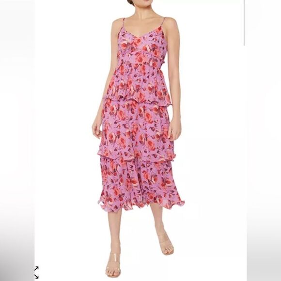 Likely Adriana Printed Tiered Dress NWT - Picture 1 of 6